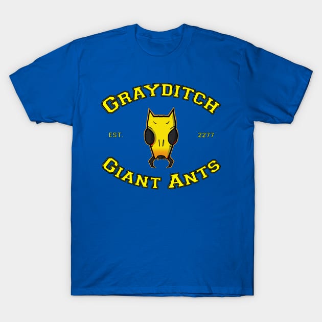 Grayditch Giant Ants T-Shirt by HamSambro